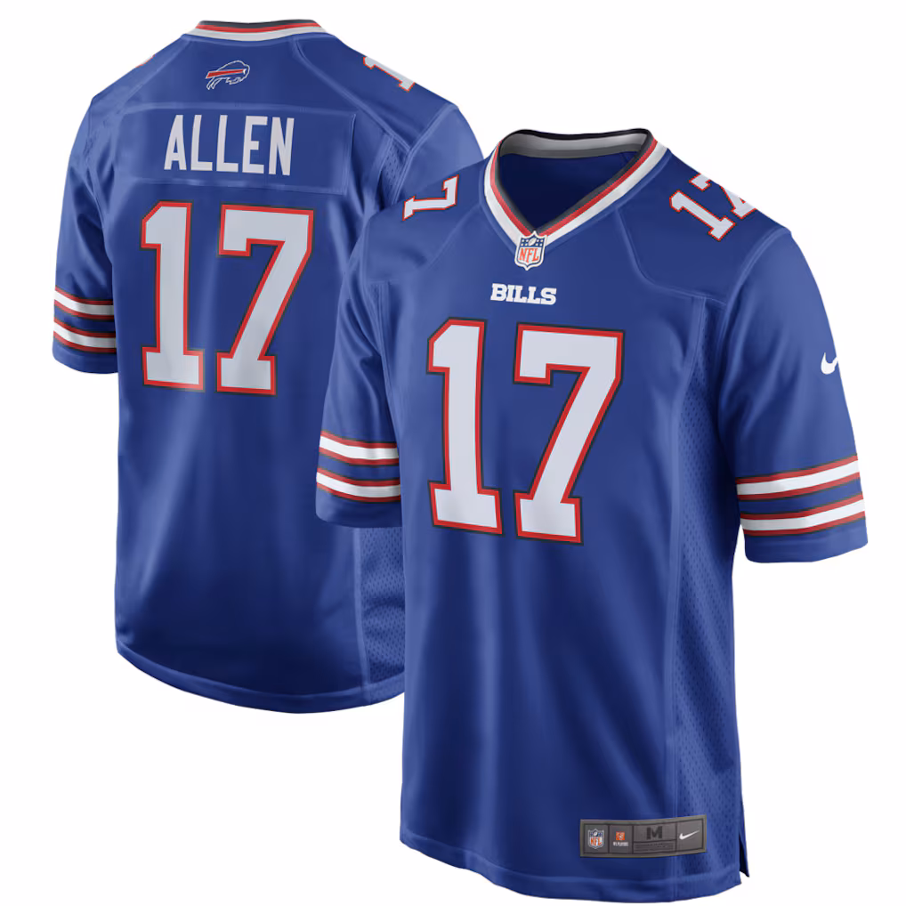 Josh Allen Buffalo Bills Nike Game Player Jersey - Royal - PersonalJerseys