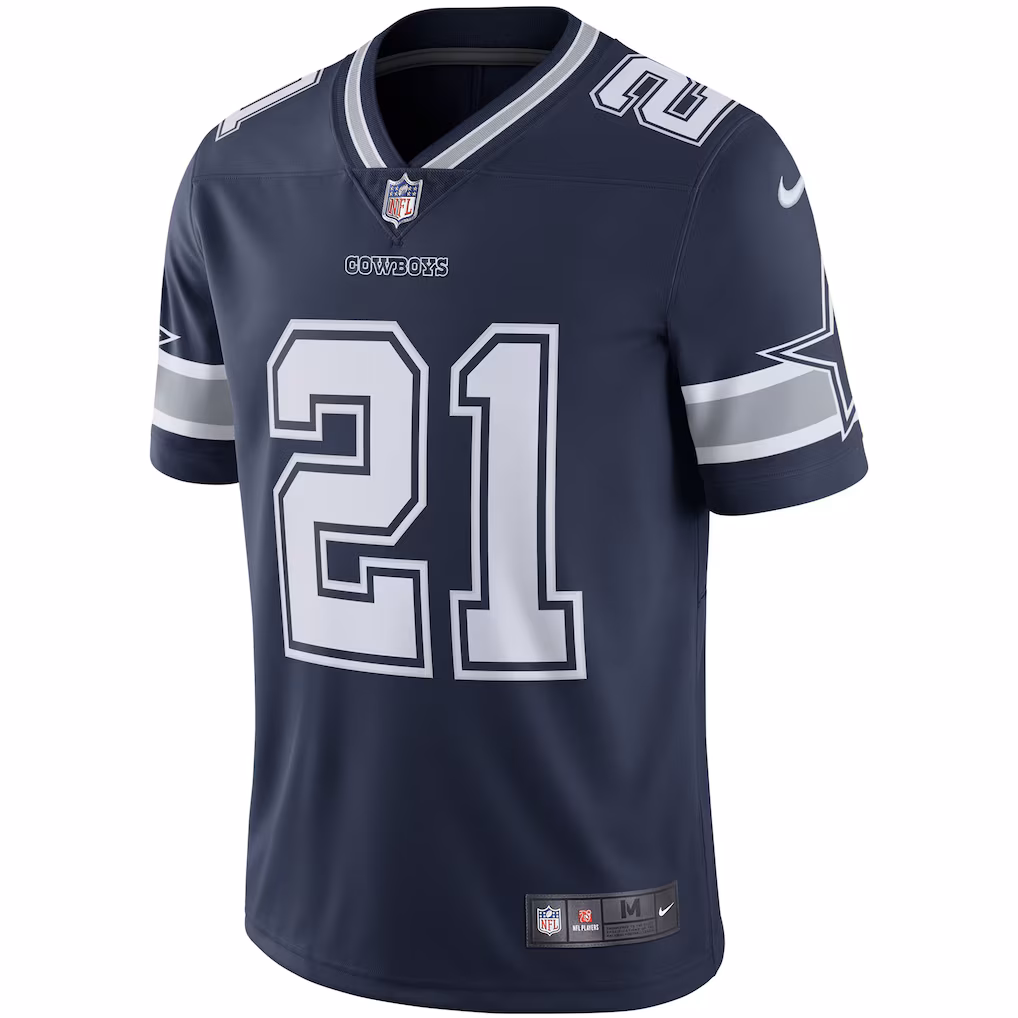 Ezekiel Elliott Dallas Cowboys Nike Vapor Limited Jersey - Navy - PersonalJerseys