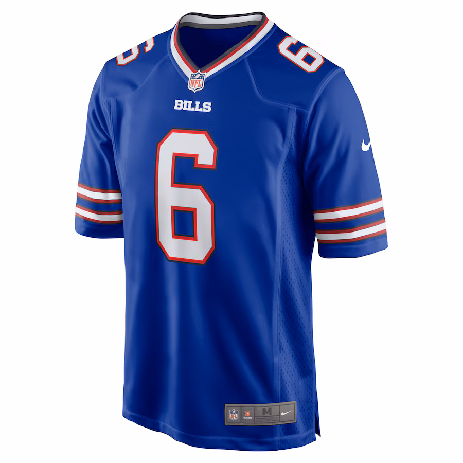 Shane Buechele Buffalo Bills Nike Team Game Jersey - Royal - PersonalJerseys
