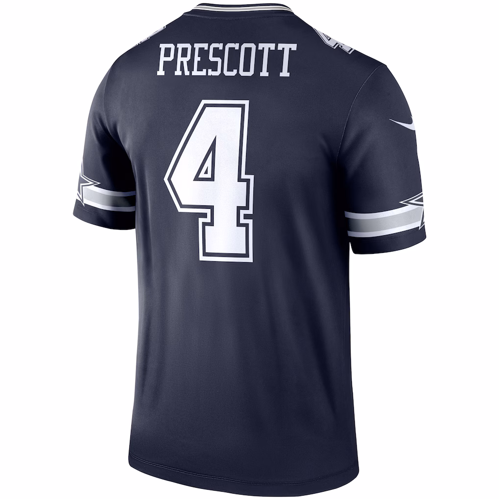 Dak Prescott Dallas Cowboys Nike Legend Player Performance Top - Navy - PersonalJerseys