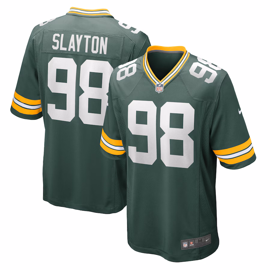 Chris Slayton Green Bay Packers Nike Game Player Jersey - Green - PersonalJerseys