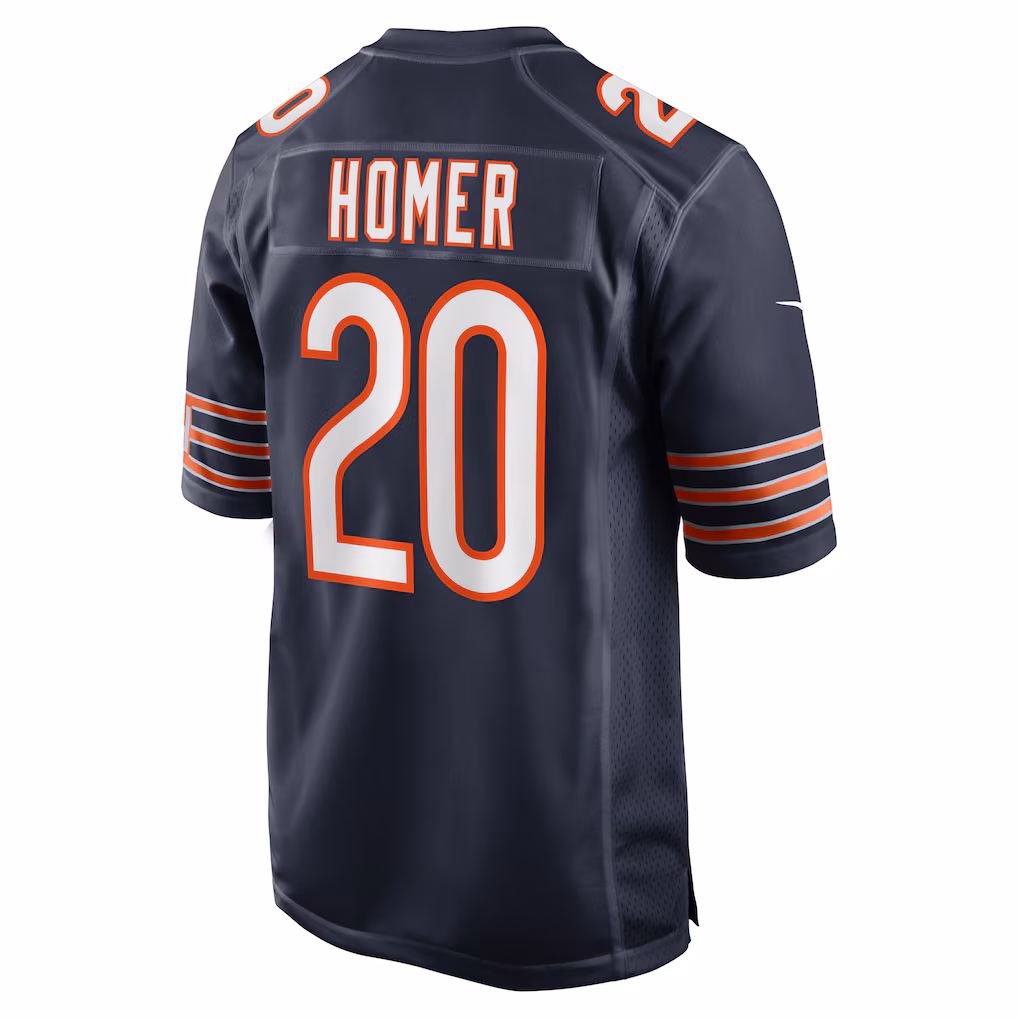 Travis Homer Chicago Bears Nike Game Player Jersey - Navy - PersonalJerseys
