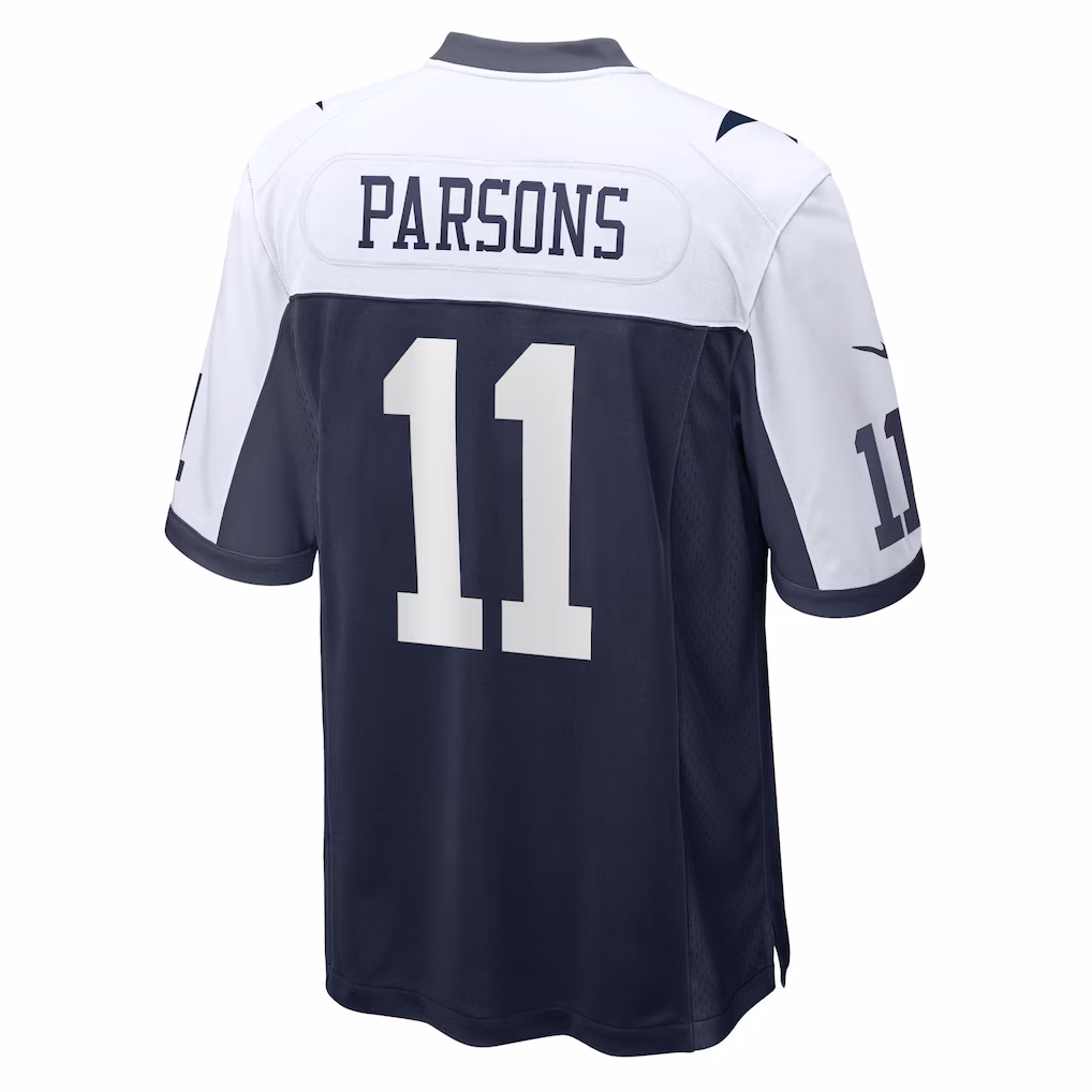 Micah Parsons Dallas Cowboys Nike Alternate Game Team Jersey - Navy - PersonalJerseys
