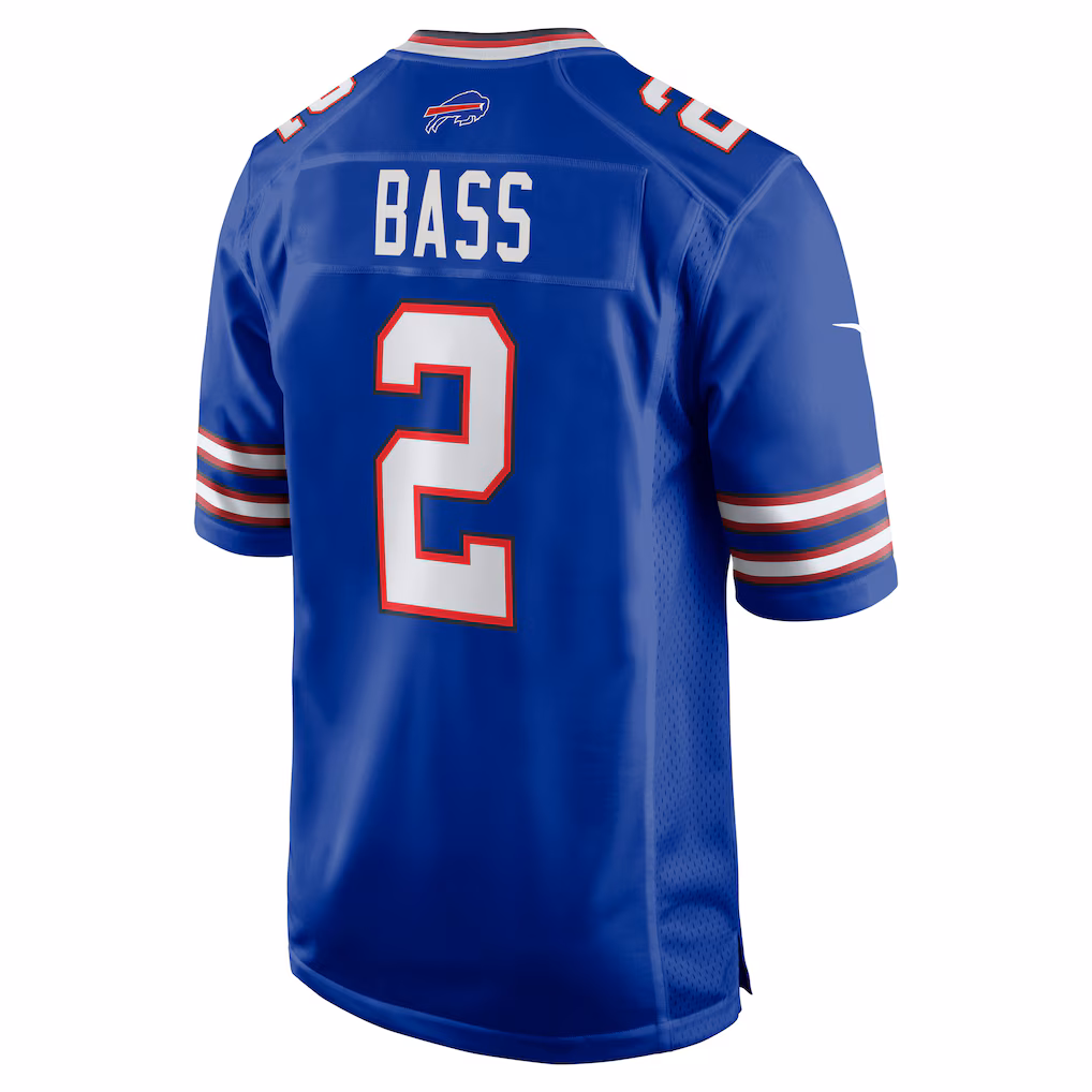 Tyler Bass Buffalo Bills Nike Game Player Jersey - Royal - PersonalJerseys