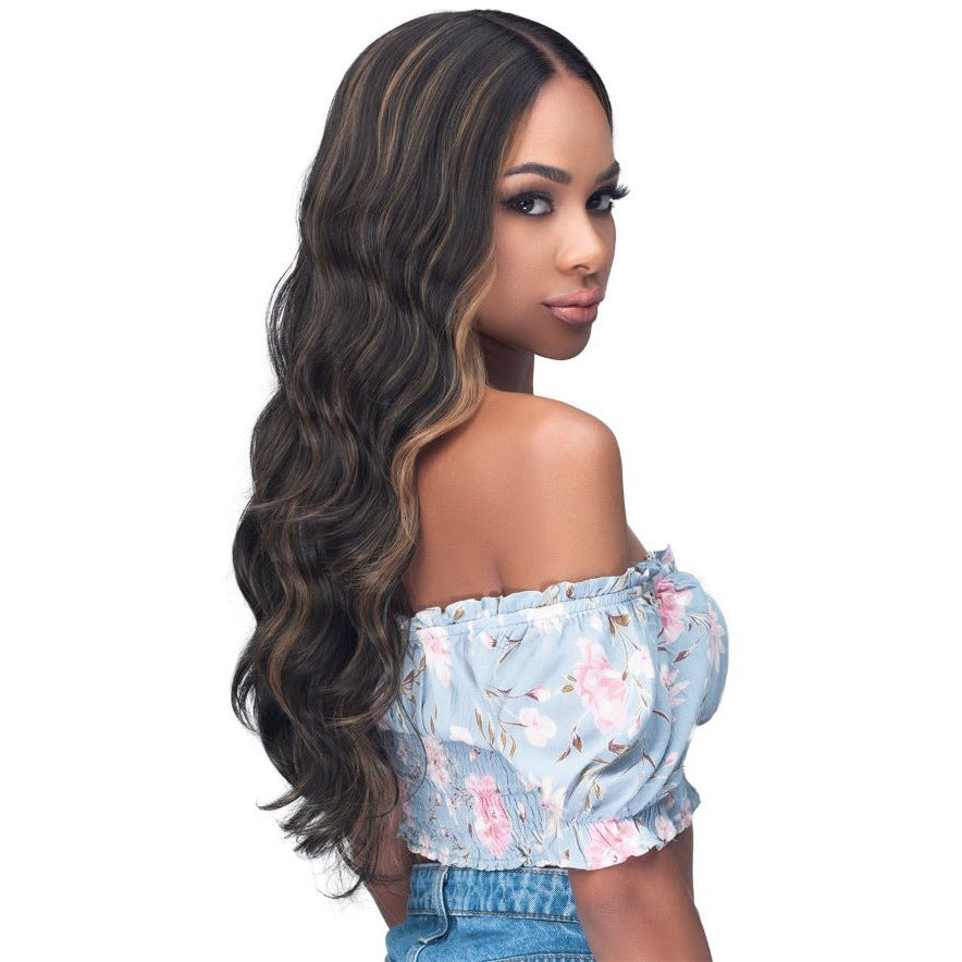 Bobbi Boss Miss Origin Human Hair Blend HD Lace Front Wig – MOGL100 Mina