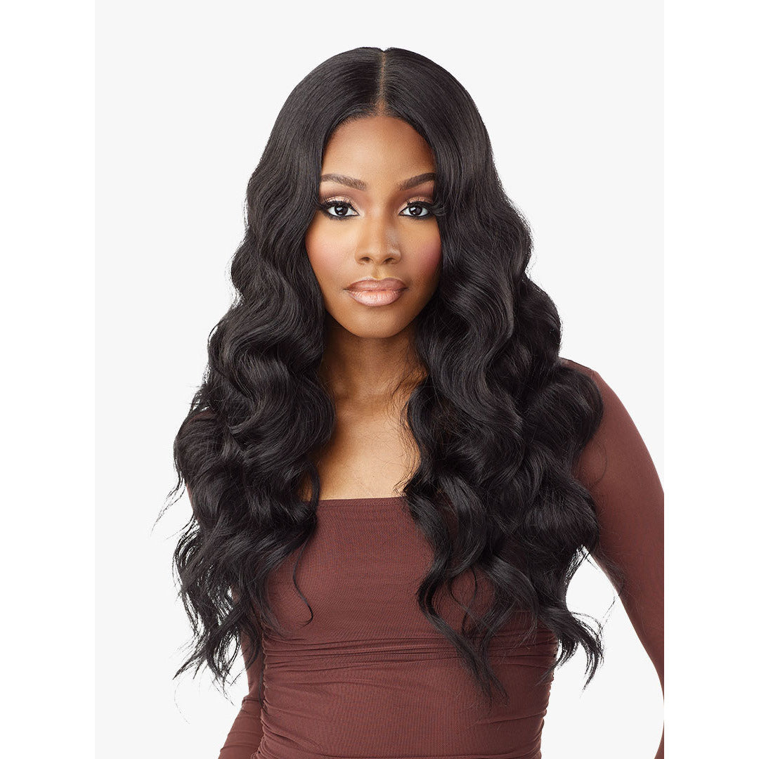 Sensationnel Cloud 9 What Lace? Human Hair Blend HD Lace Frontal Wig – Aziza 26