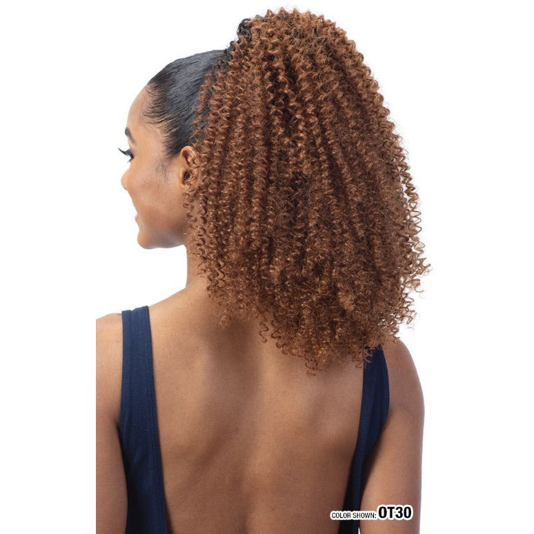 Shake-N-Go Organique Synthetic Drawstring Ponytail - Bohemian Curl 14