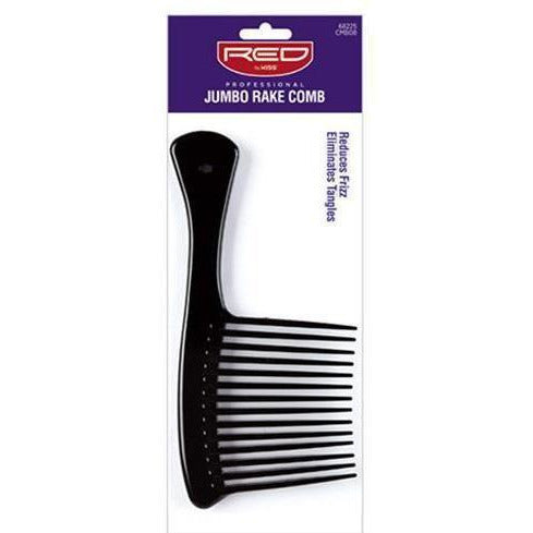 Red by Kiss Professional Jumbo Rake Comb #HM37