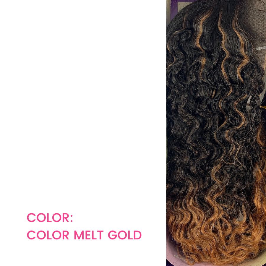 Sensationnel Cloud 9 What Lace? Human Hair Blend HD Lace Frontal Wig – Ezra 28