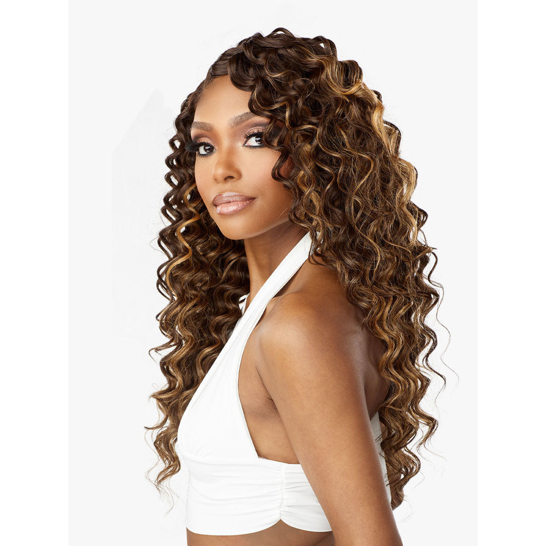 Sensationnel Vice Synthetic 3X Multi Pack Bundle + Closure - Deep Twist