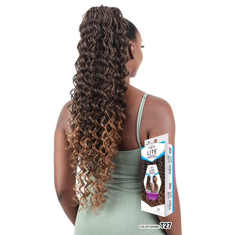 FreeTress Equal Lite Drawstring Ponytail – Ribbon Curl 28