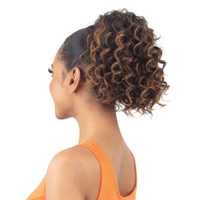 Model Model Gardenia Drawstring Ponytail - Loose Blossom