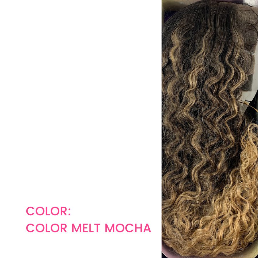 Sensationnel Cloud 9 What Lace? Human Hair Blend HD Lace Frontal Wig – Ezra 28