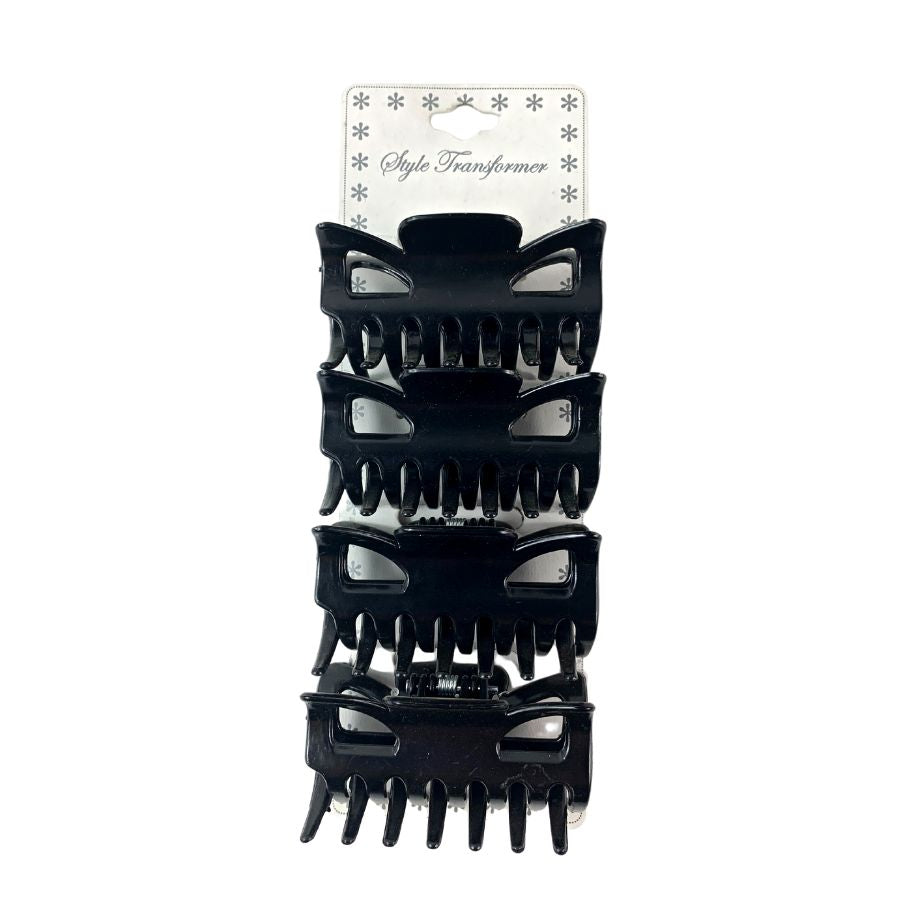 Style Transformer Claw Hair Clips 4 PCs
