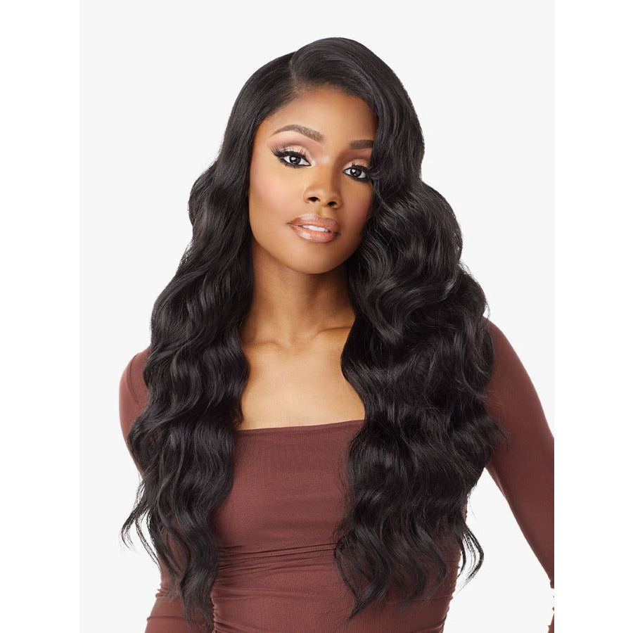Sensationnel Cloud 9 What Lace? Human Hair Blend HD Lace Frontal Wig – Aziza 26