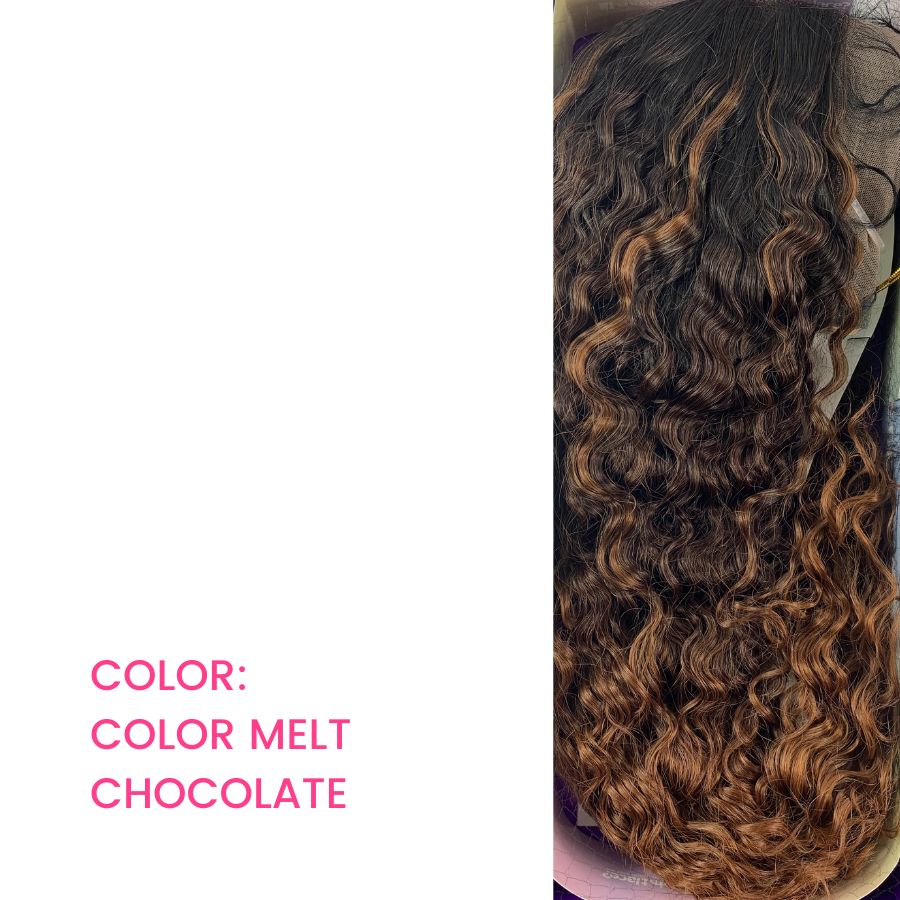 Sensationnel Cloud 9 What Lace? Human Hair Blend HD Lace Frontal Wig – Ezra 28