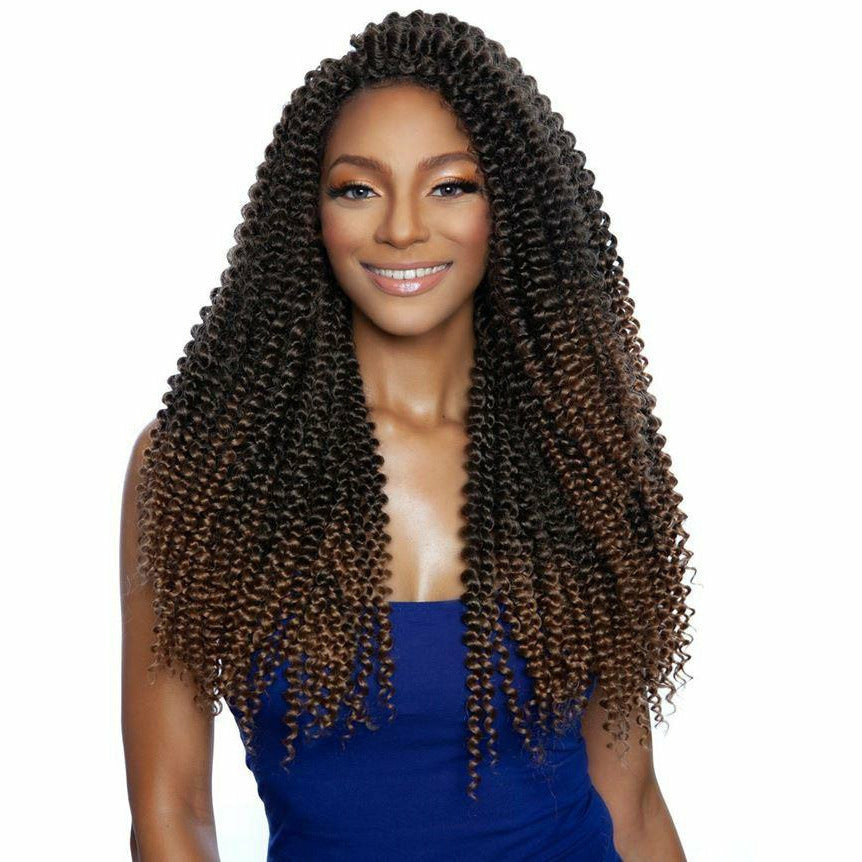 Mane Concept Afri-Naptural Caribbean Bundle Braids - CB1807 Passion Water Wave 18