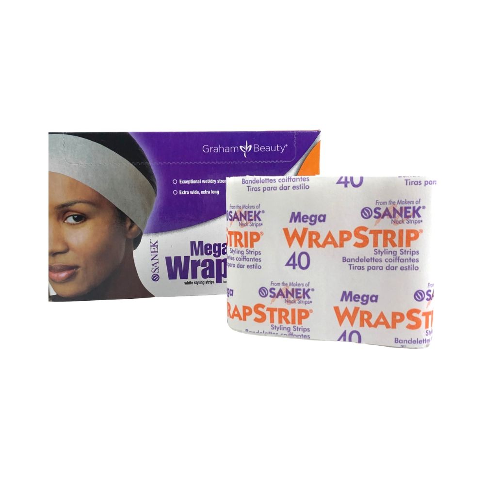 Graham Beauty Mega Wrap White Styling Strips