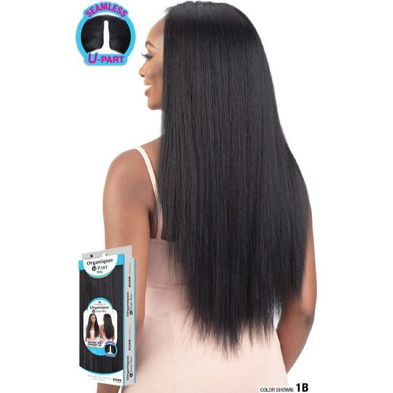 Shake-N-Go Organique U-Part Wig – Natural Yaky Straight 28