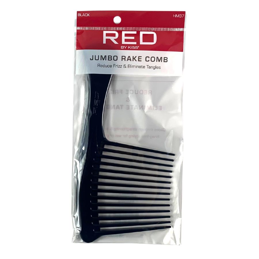 Red by Kiss Professional Jumbo Rake Comb #HM37