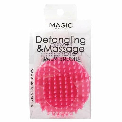 Magic Collection Detangling & Massage Palm Brush #BRU004 - Assorted