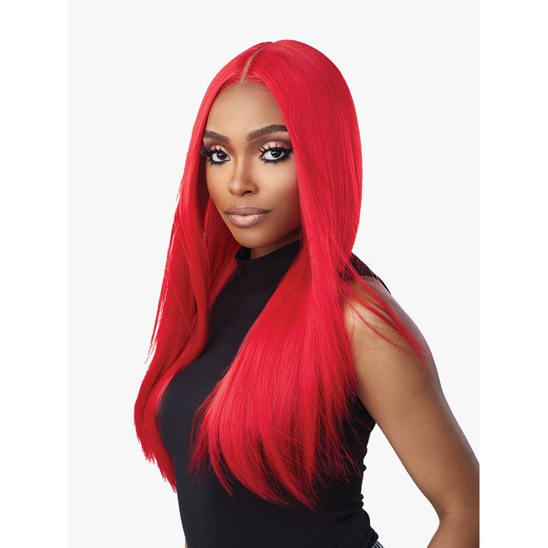 Sensationnel Shear Muse Red Krush Synthetic HD Lace Front Wig - Takeisha