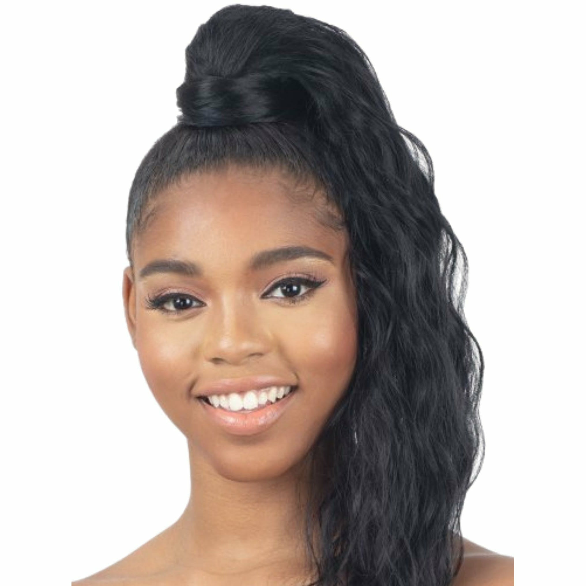 Model Model Doll'd Up Fullcap Drawstring Half Wig – Be Dazzle'd