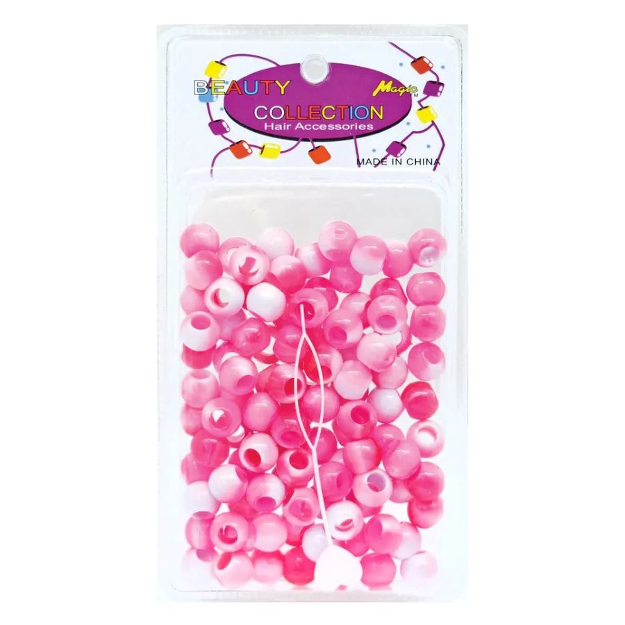 Magic Beauty Collection Large Packet Two Tone Beads Round - TONPIN