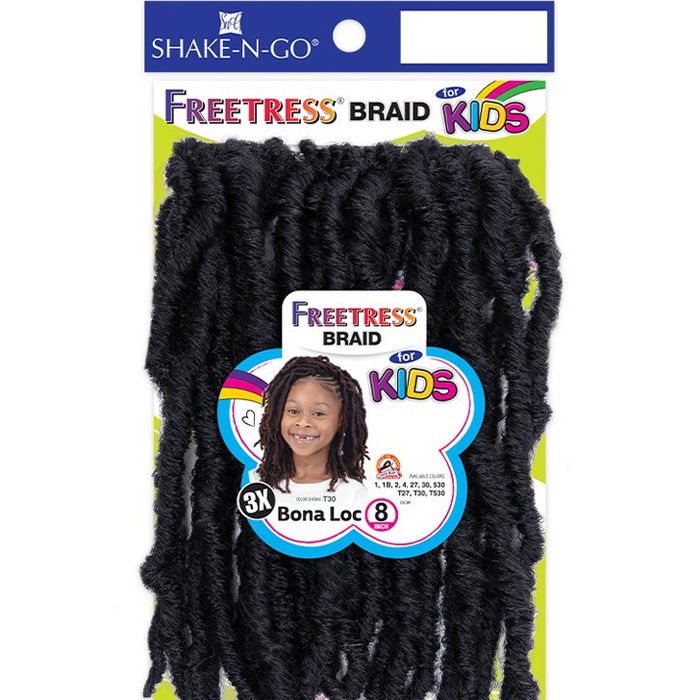 FreeTress Synthetic Kids Braids - 3X Bona Loc 8