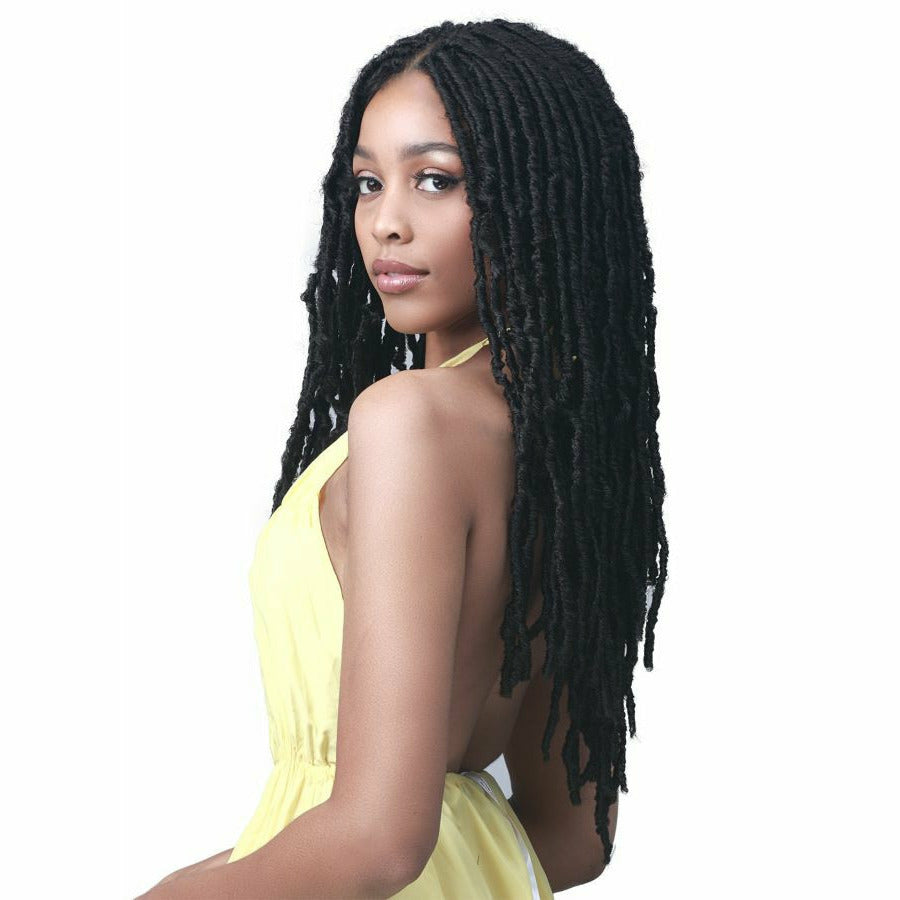 Bobbi Boss Natural Style Synthetic Lace Front Wig - MLF618 Nu Locs 24