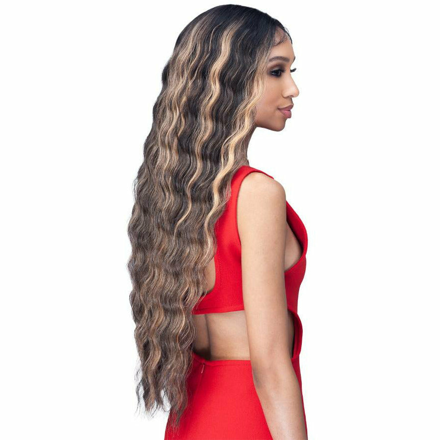 Bobbi Boss Miss Origin Human Hair Blend Lace Part Wig – MOLP002 Kaba