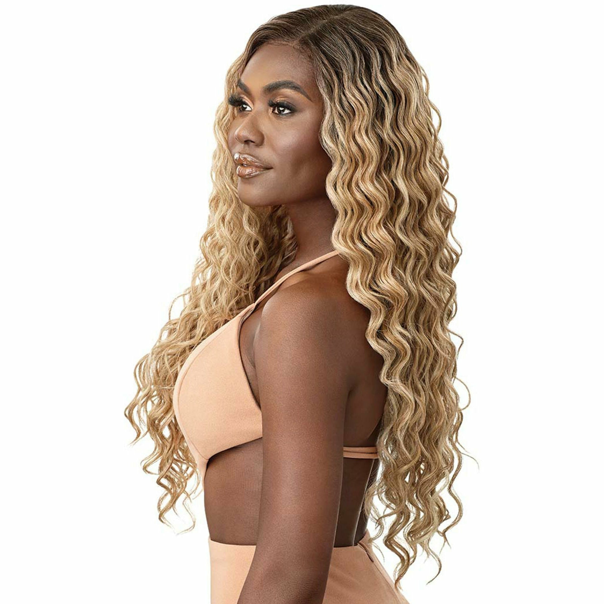 Outre Sleeklay Synthetic Lace Front Wig - Asmara