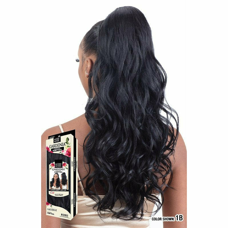 Model Model Gardenia Mastermix Drawstring Ponytail - Mystique Curl 20