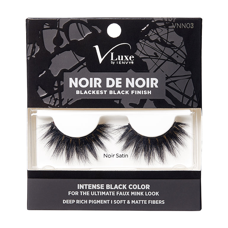V-Luxe i-ENVY By Kiss Noir De Noir Eyelashes – VNN03 Noir Satin