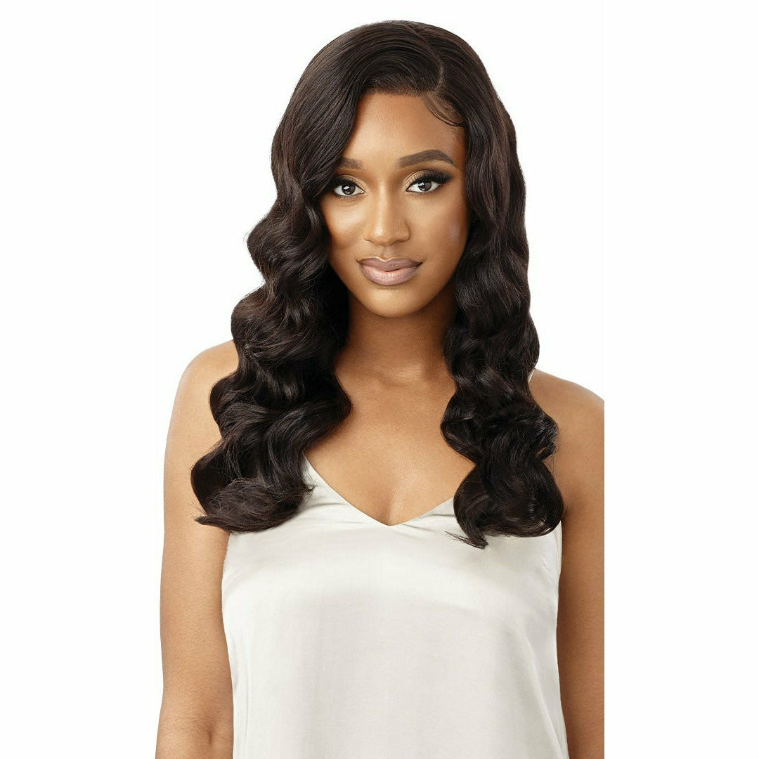 Outre MyTresses Black Label 100% Unprocessed Human Hair Lace Frontal Wig – HH-Virgin Body 22