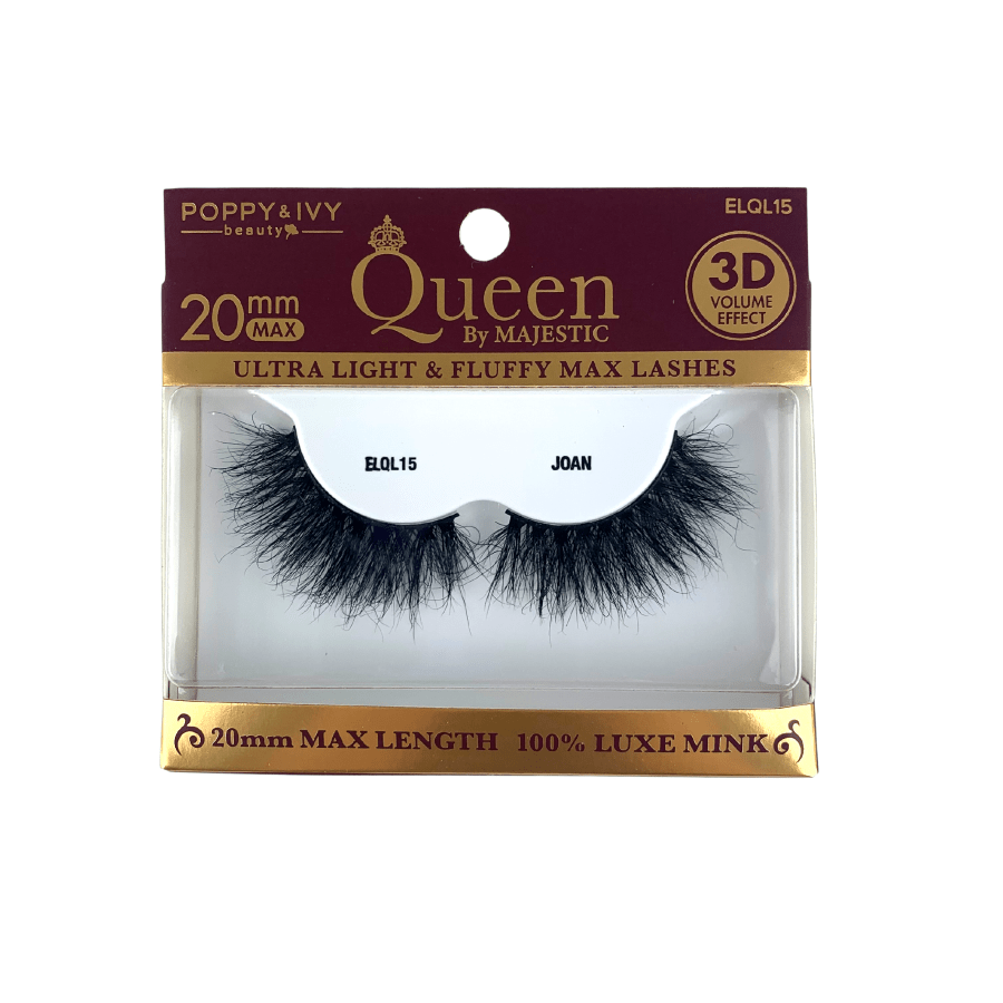 Poppy & Ivy Beauty Queen By Majestic Lashes 100% Luxe Mink - ELQL15 Joan