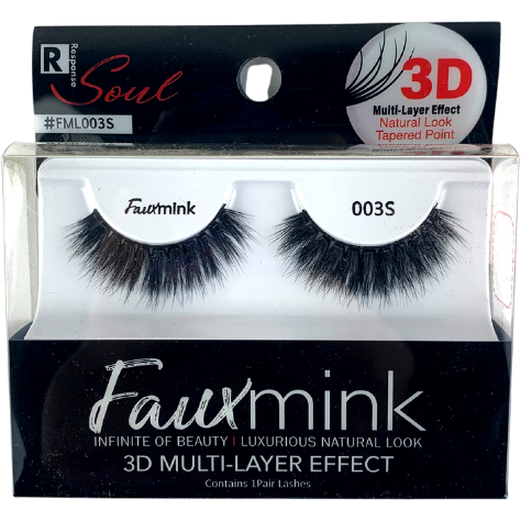 Response Soul Fauxmink 3D Multi-Layer Effect Eyelashes #FML003S