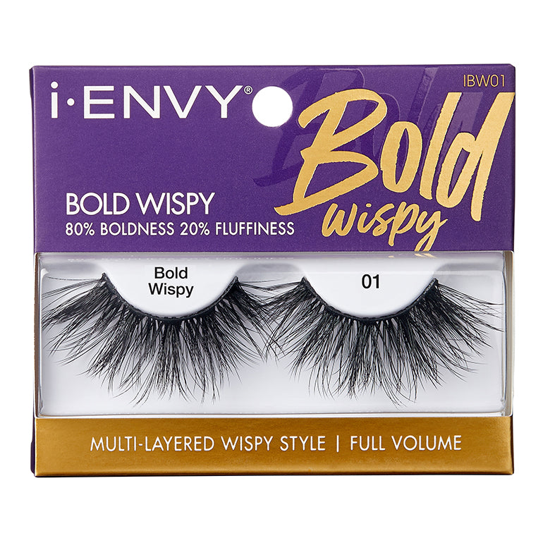 Kiss i-ENVY 3D Lashes - IBW01 Bold Wispy