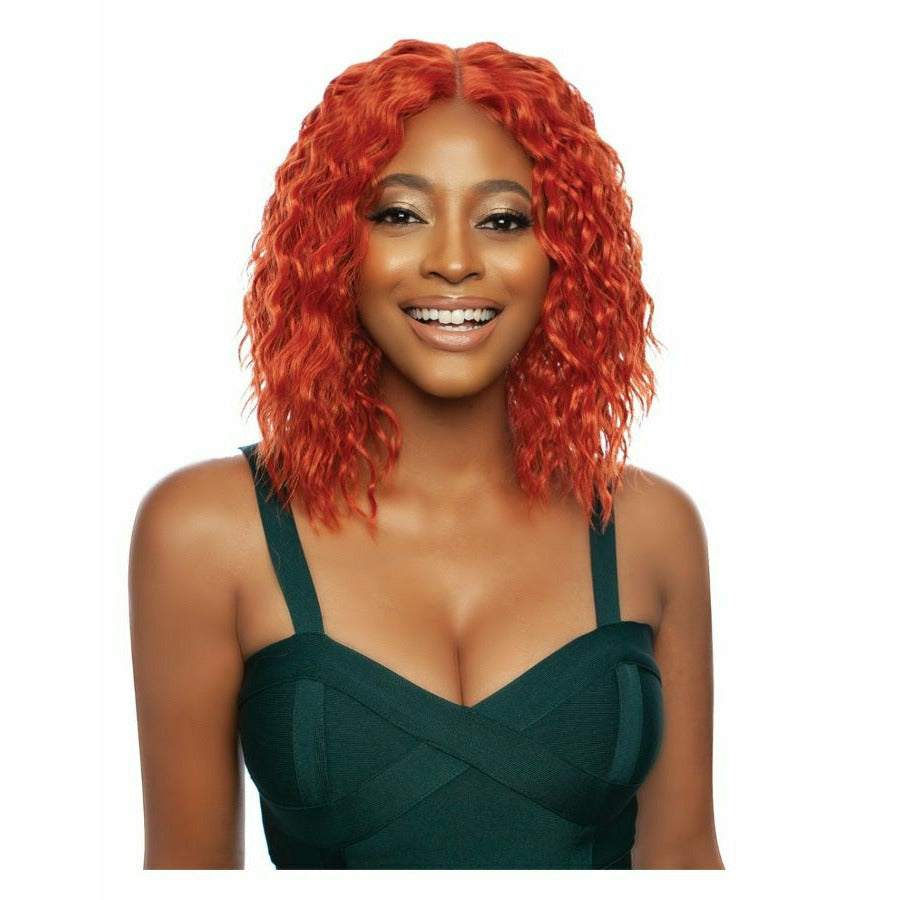 Mane Concept Melanin Queen HD Clear Human Hair StyleMix Lace Front Wig - MLHC205 Fenella