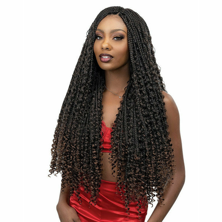 Janet Collection Nala Tress Synthetic Crochet Braids - 3X Messy Box Braid 26