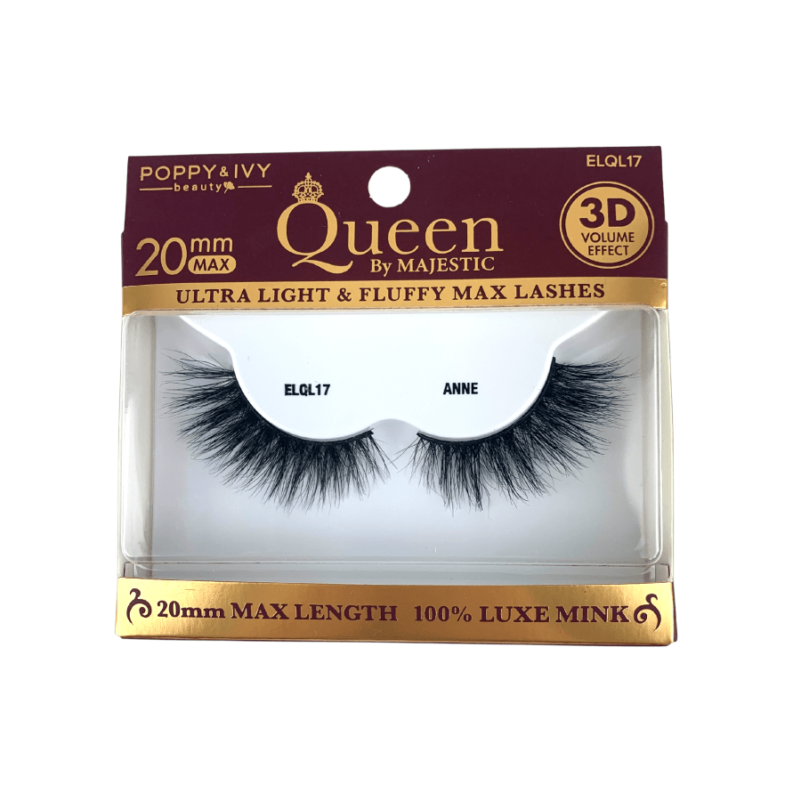 Poppy & Ivy Beauty Queen By Majestic Lashes 100% Luxe Mink - ELQL17 Anne