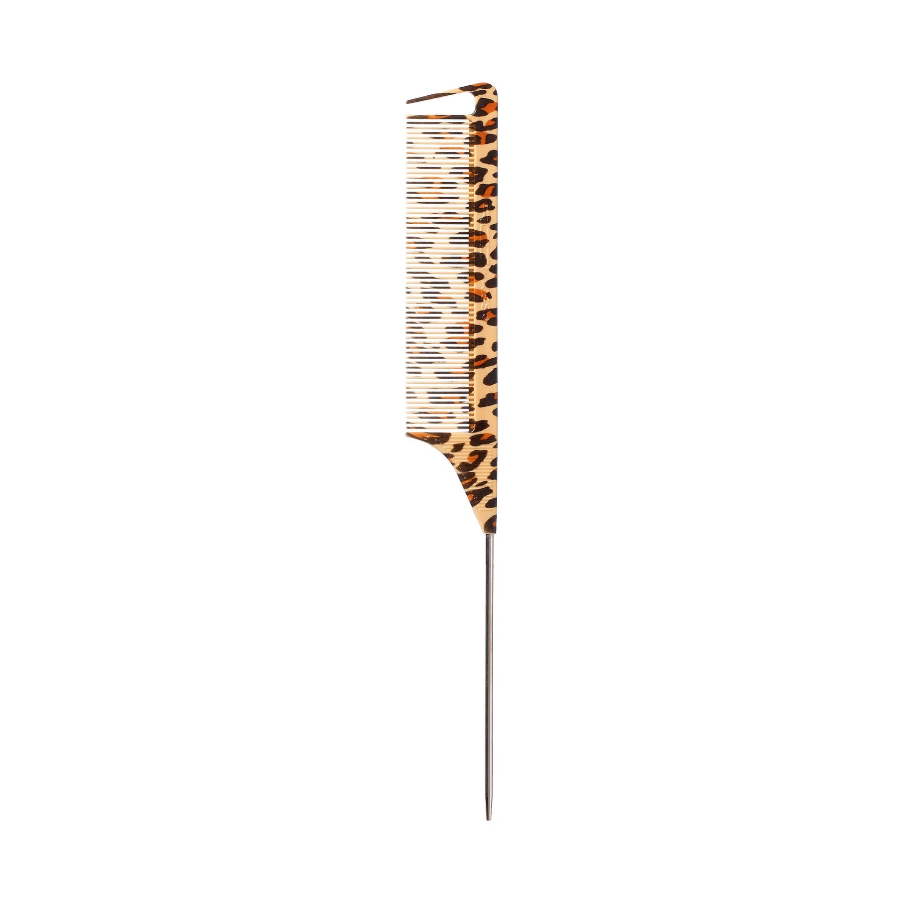Red By Kiss Leopard Parting Pin tail Comb - HM06