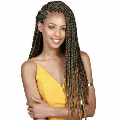 Bobbi Boss Synthetic Crochet Braids - 3X Classic Box  Braid 18