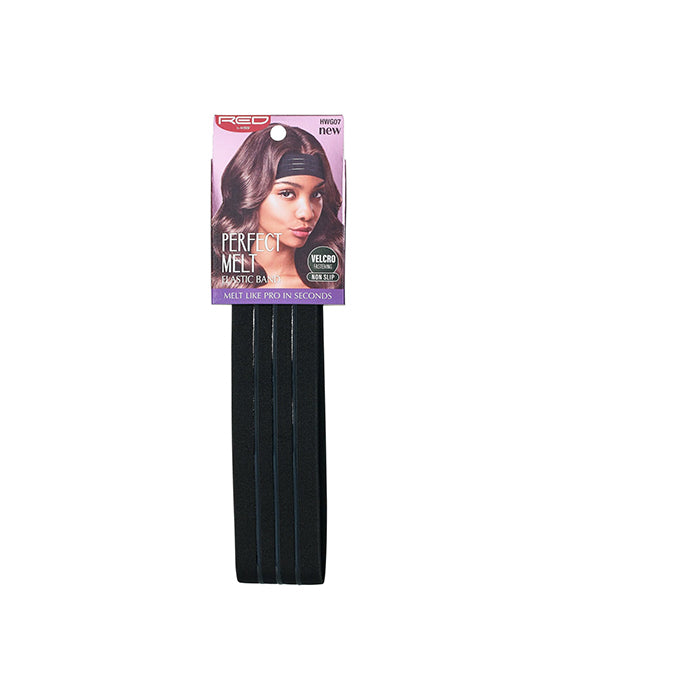 Red by Kiss Perfect Melt Silicone Elastic Band - HWG07 Black