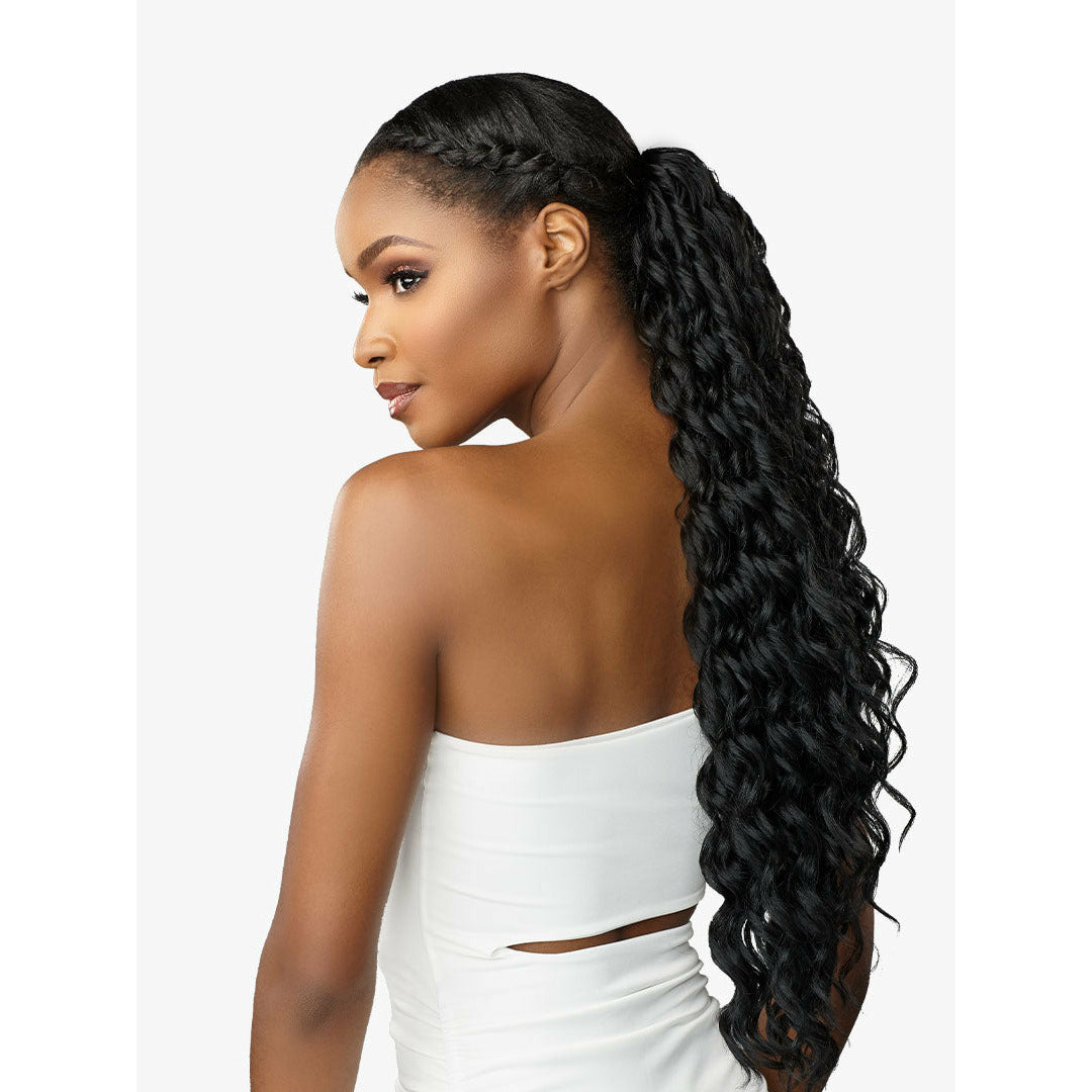 Sensationnel Lulu Pony Synthetic Drawstring Ponytail - Timi