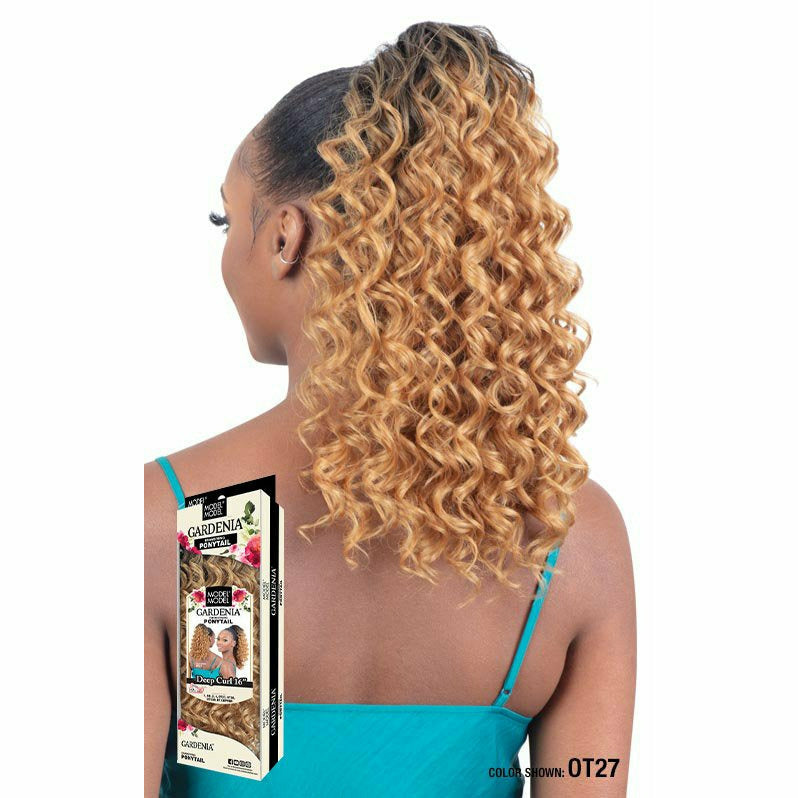 Model Model Gardenia Mastermix Drawstring Ponytail - Deep Curl 16