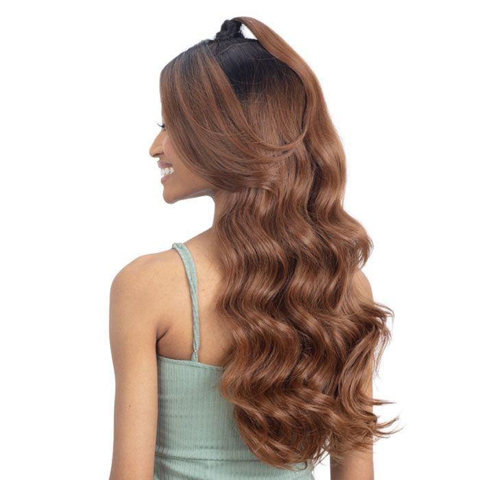 FreeTress Equal HD Illusion Synthetic Half Up Lace Frontal Wig - HDL-09