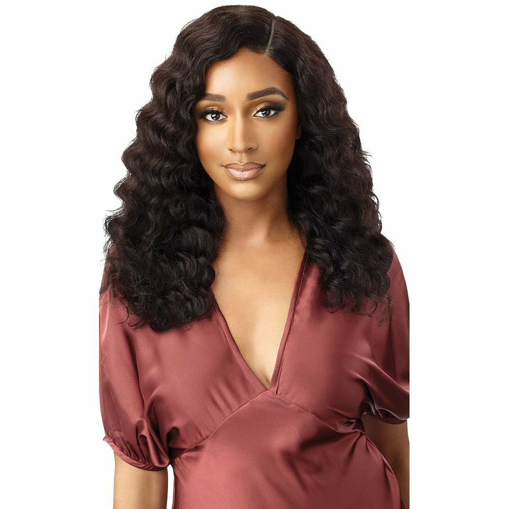 Outre MyTresses Gold Label 100% Unprocessed Human Hair Lace Frontal Wig – HH-Loose Deep 20
