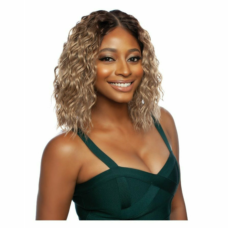 Mane Concept Melanin Queen HD Clear Human Hair StyleMix Lace Front Wig - MLHC205 Fenella