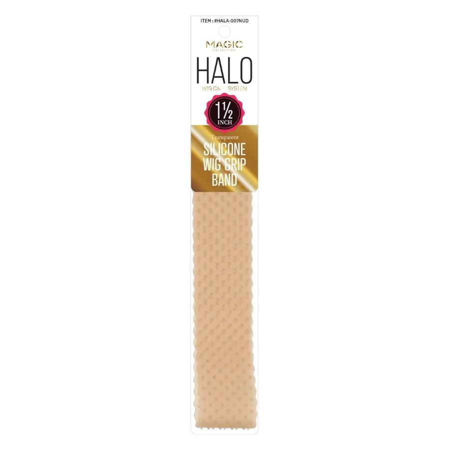 Magic Collection Halo Transparent Silicone Wig Grip Band 1 1/2